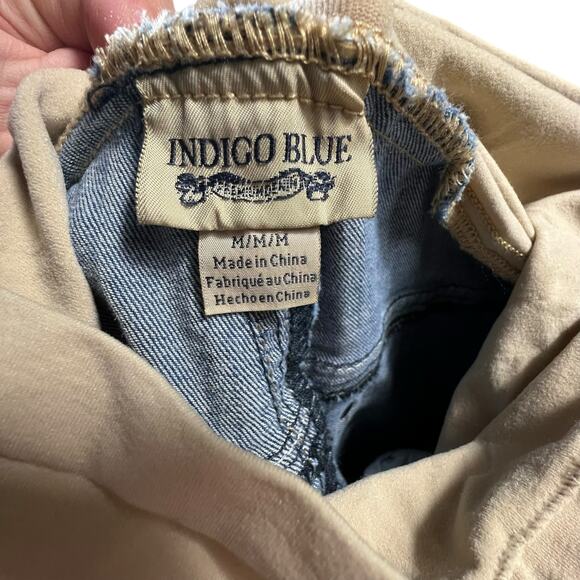 Indigo Blue Maternity Bootcut Jeans Secret Fit Belly® Medium Wash Size M - Picture 5 of 16